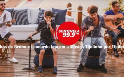 Filhos de Bruno e Leonardo lançam a Música Tijolinho por Tijolinho